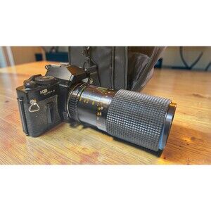 Sears KS Super II 35mm Film Camera with Macro Zoom Lens Bag and Film Lot
